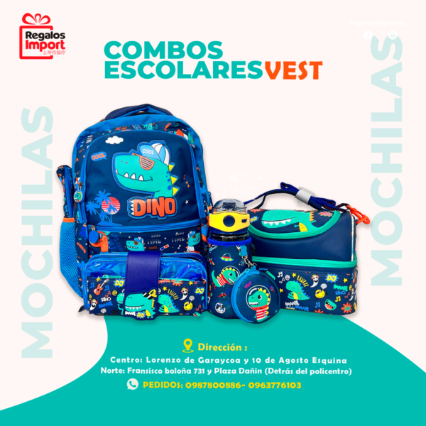 Combo Mochila niño - Imagen 5
