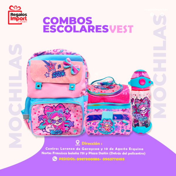 Combo Mochila niña - Imagen 6